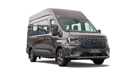 Ford Transit Premium 16 chỗ màu nâu