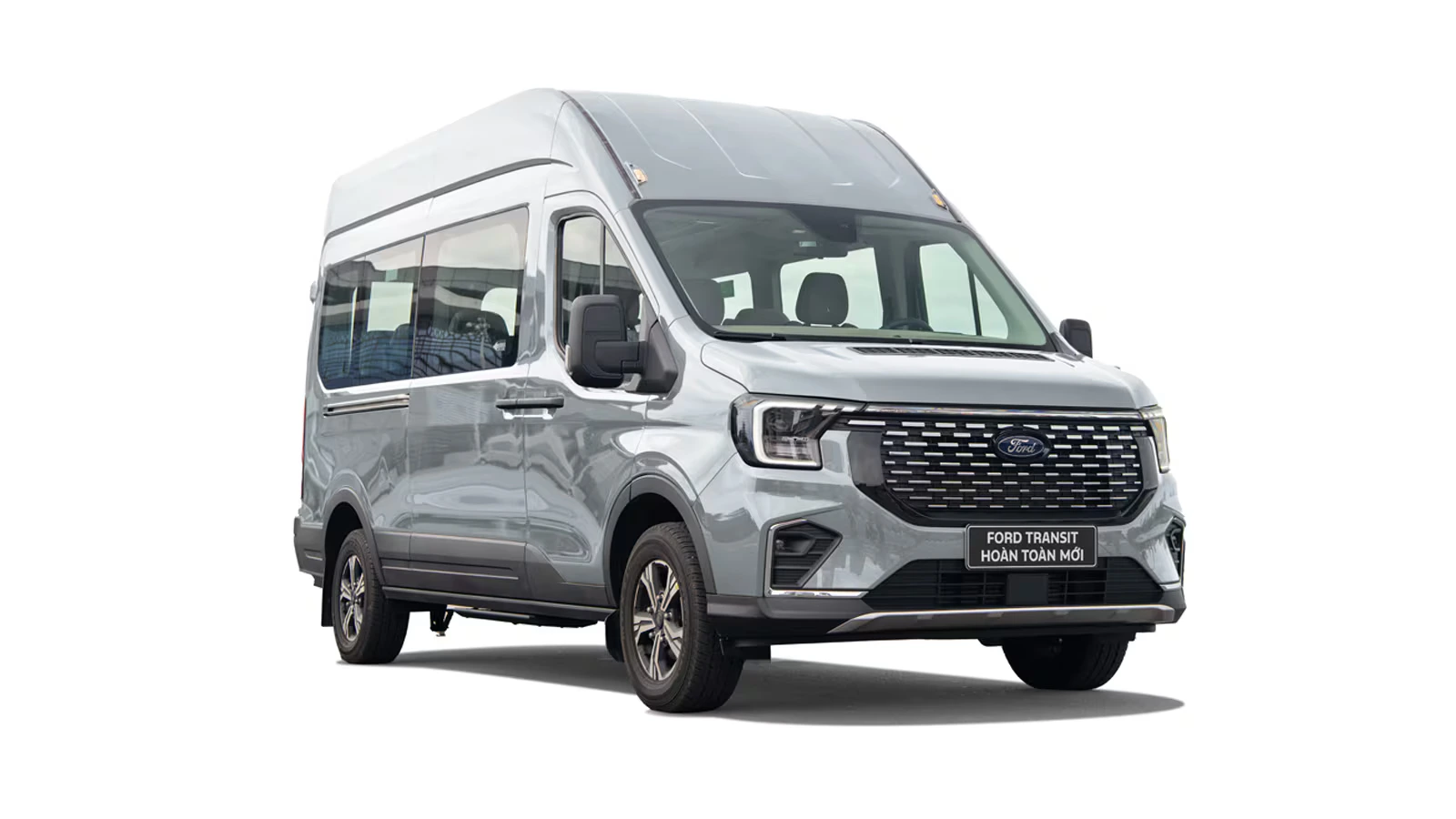 transit-pre-16-silver Ford Transit Premium 16 chỗ màu bạc