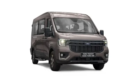 Ford Transit Trend 16 chỗ màu nâu